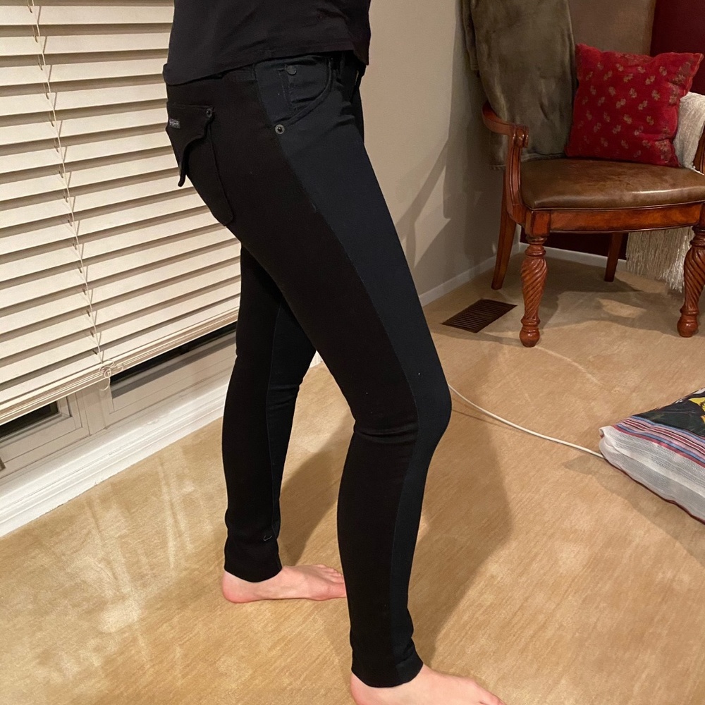 Hudson Two-toned Denim Jeans